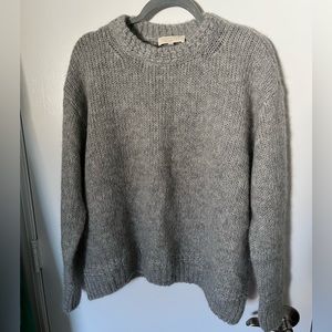 Sezane Chuck jumper in grey marl